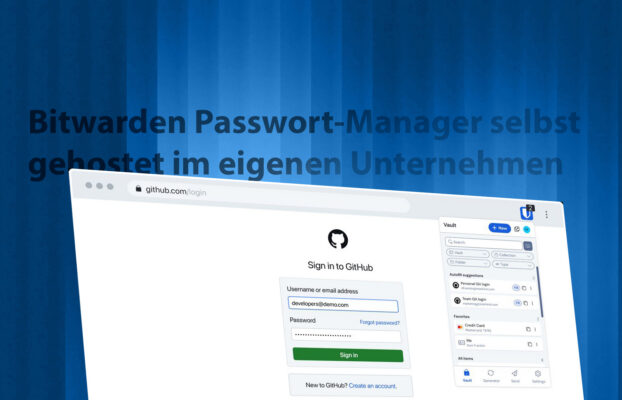 Bitwarden Passwort-Manager selbst gehostet im eigenen Unternehmen