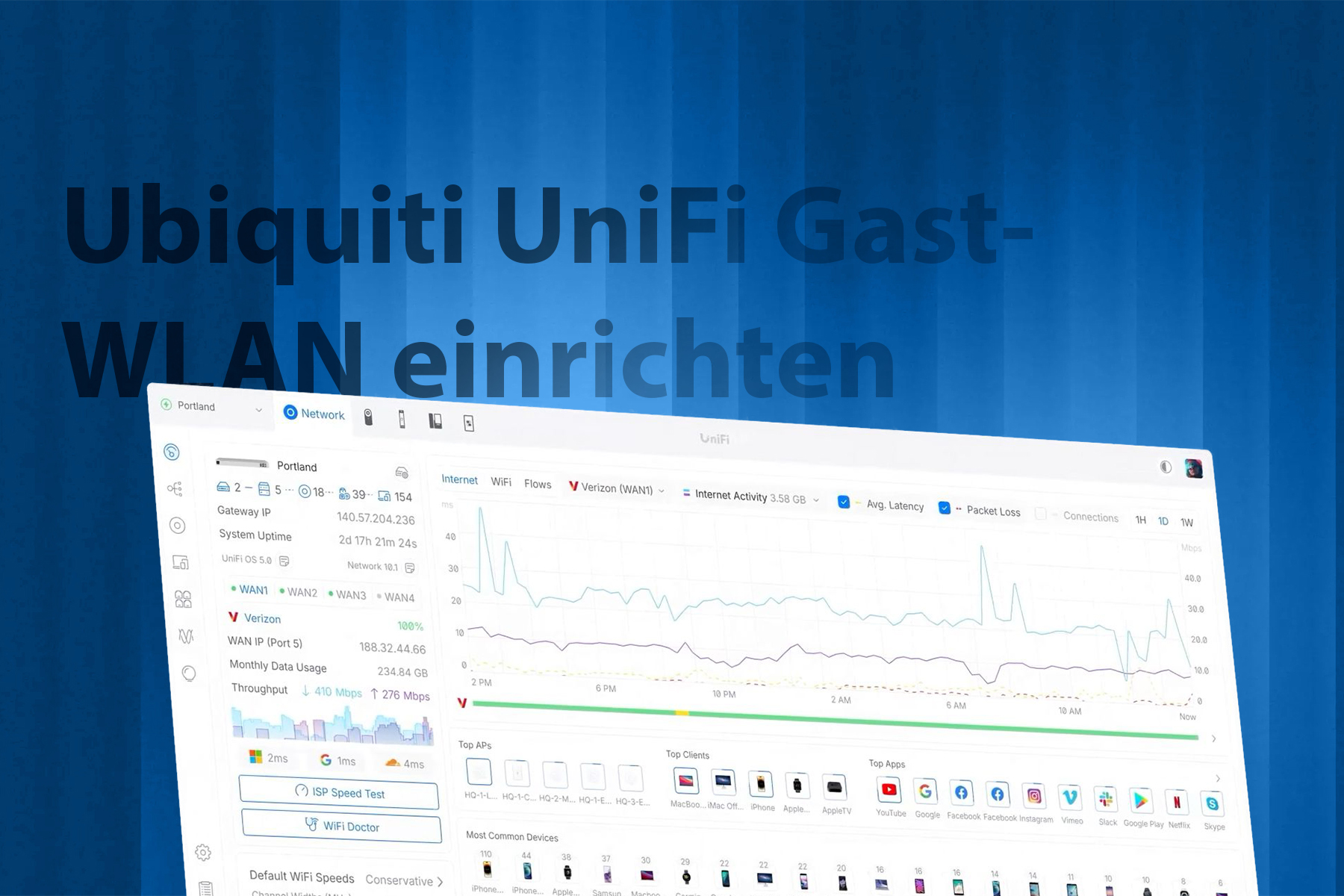 Ubiquiti UniFi Gast-WLAN einrichten und absichern